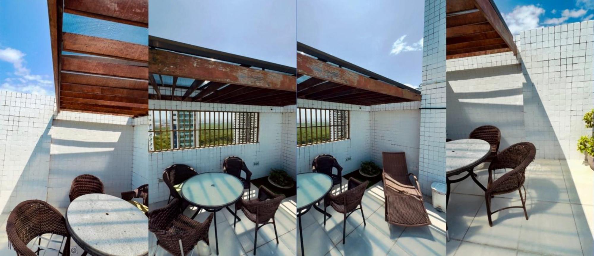 Flat Piscina No Rooftop Aluguel Temporada Em רסיפה מראה חיצוני תמונה