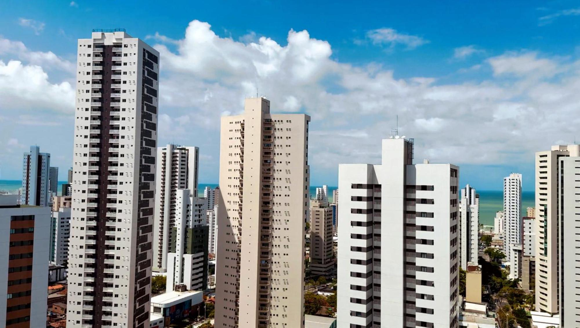 Flat Piscina No Rooftop Aluguel Temporada Em רסיפה מראה חיצוני תמונה
